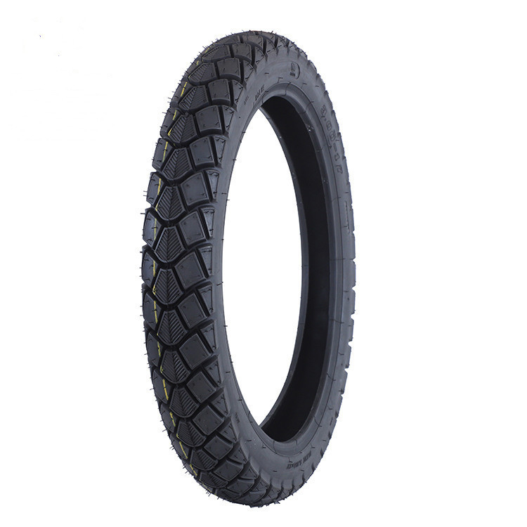 Motorcycle Tires 17 Ban Motor Tubeless Pneu Moto with 6 PR Ply Rating and Tire Casing