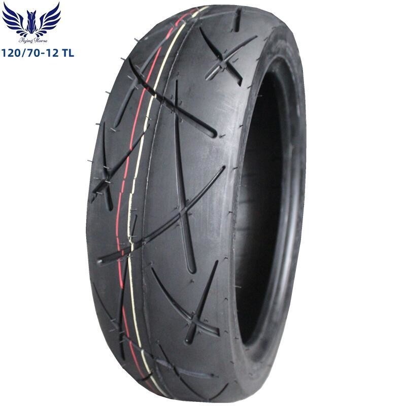 Ply rate 6PR/8PR Tire Casing Motorcycle Tyre Tube Tire 120/70-12 120.70.12 120/70/12