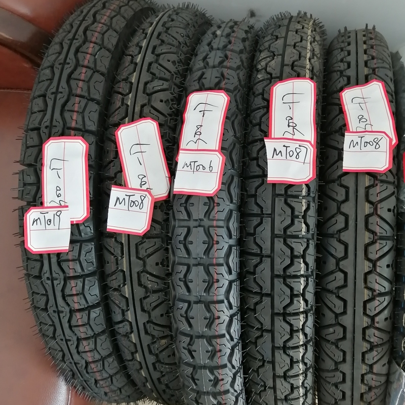 35%-55% Rubber Content Motorcycle Tire 3.00-17 for Tubeless Sale on Motorcycles