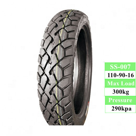 Produce Capacity 5000pcs per day 110/90 16 Tubeless Motorcycle Tire with Tire Casing