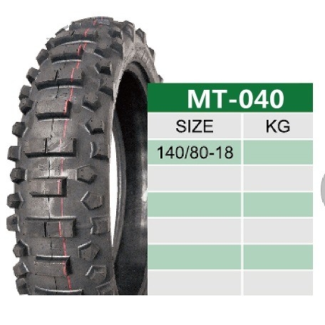 140/80/18 90/100/21 Enduro Motorcycle Tire with Soft Composition and 6pr/8pr Ply Rating