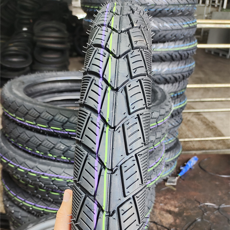 275-17 Super Rubber Motorcycle Tyre And Tube 275X17 2.75-17 With 2.3/2.6KG Weight