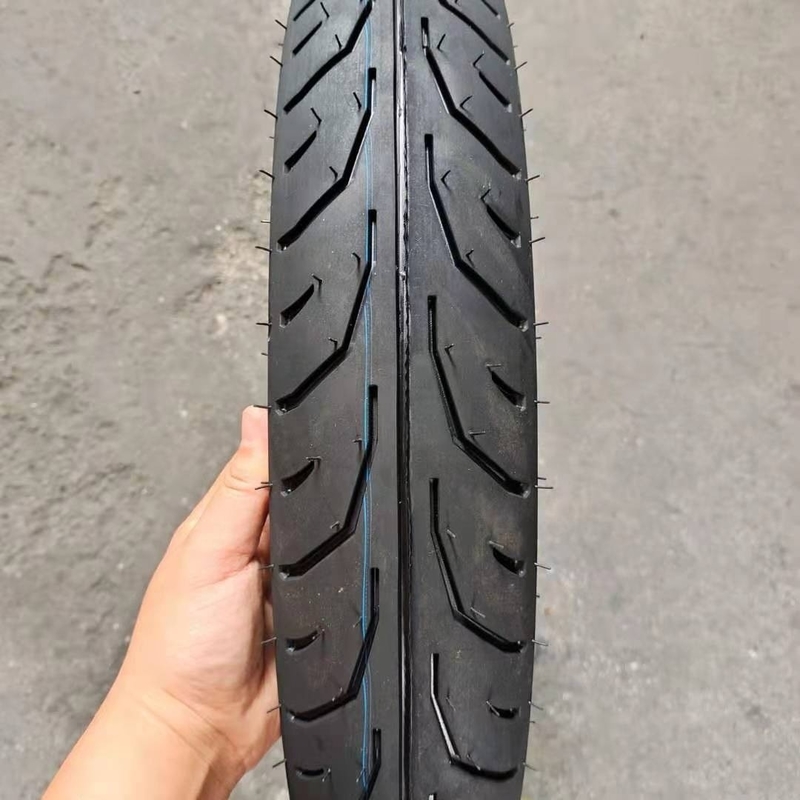 90/90-17 Motorcycle Offroad Pattern Tire with Deep Design Loading from Qingdao Port