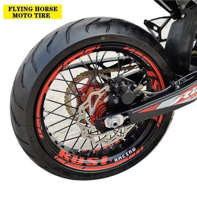 150km/h Speed Rated 6PR/8PR 18 Inch Motorcycle Tires 110/90-18 90/90-18 100/90/18