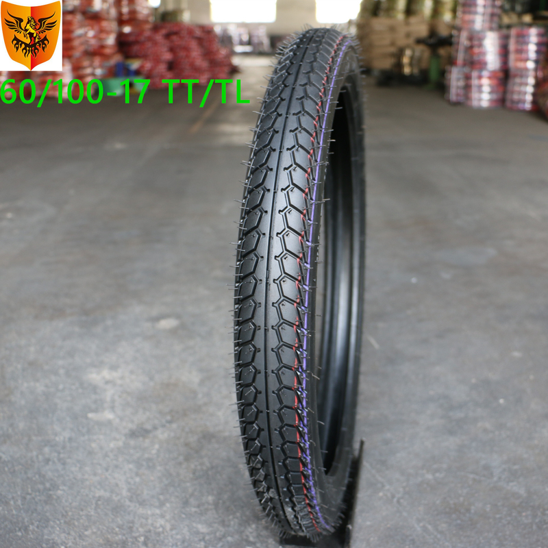 Qingdao Loading Port Supply 60/100-17 70/100-17 Motorcycle Tires with Tire Casin