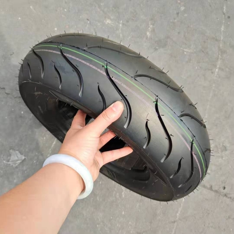 35%-55% Rubber Content Motorcycle Tyre 130/90-10 6Pr Tubeless for African Market
