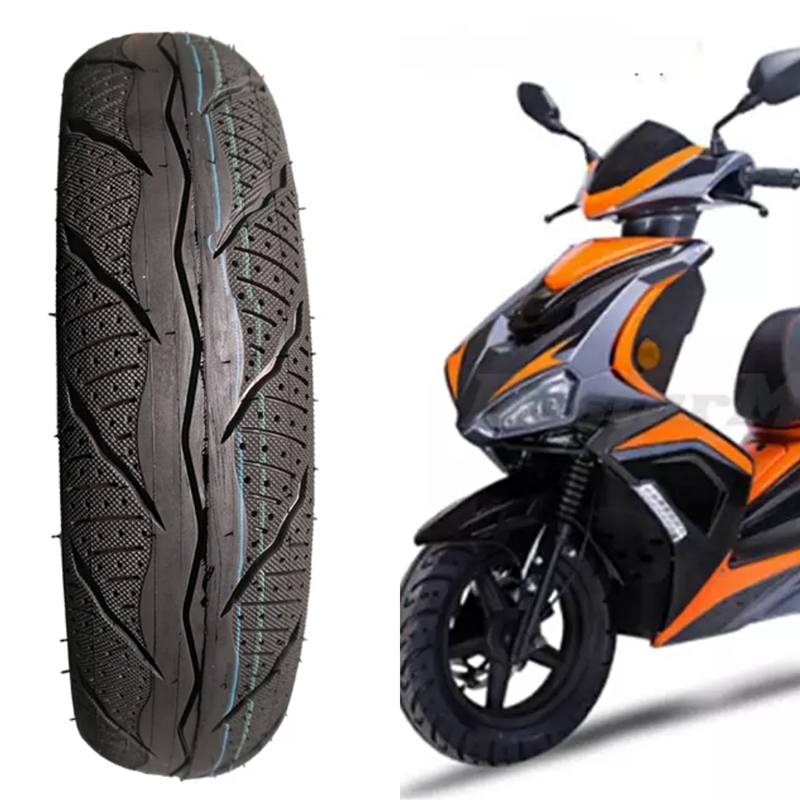 10inch Motorcycle Tubeless Tire 3.50-10 6PR/8PR Load QTY/40'HQ 13000PCS for Heavy-Duty