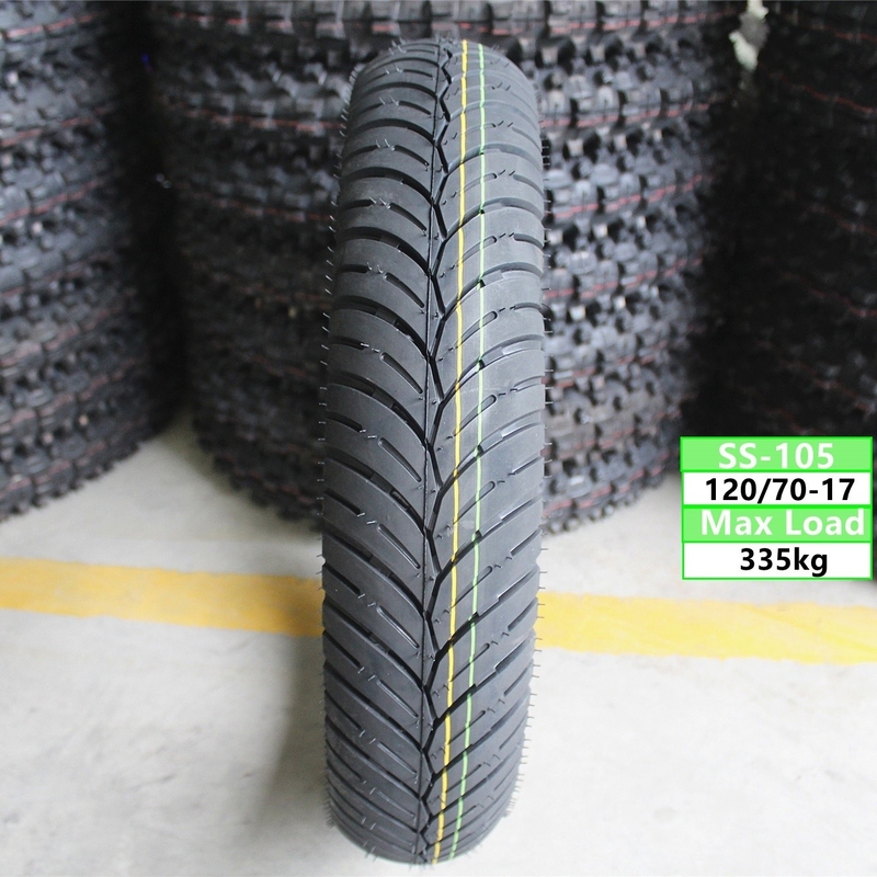 120/70-12 120/70/12 120 70 12 Cross Racing Motorcycle Tyre with 35%-45% Rubber Content