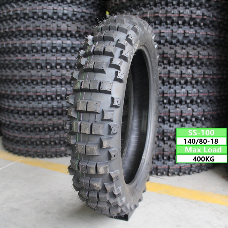 TL 6.8KG 140/80-18 140/80/18 140 80 18 Chinese Rubber Motorcycle Tire for Qingdao Port