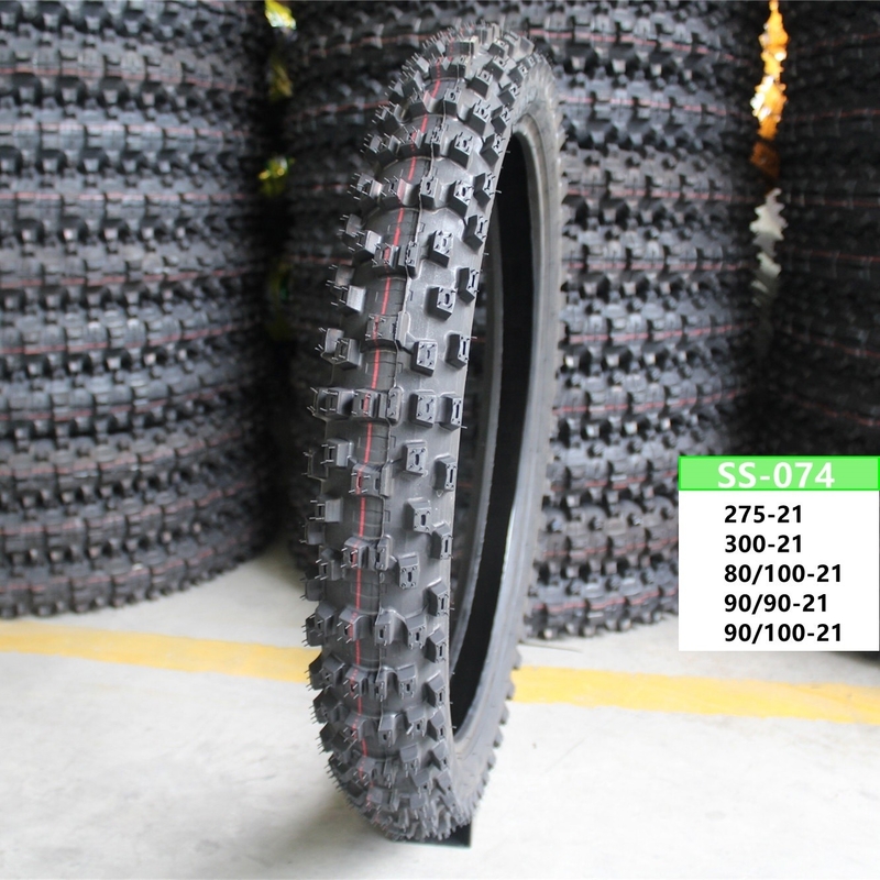 6PR/8PR Ply Rate 80/100-21 Racing Off-Road Tyre 35%-45% Rubber Content for Dirt Bikes