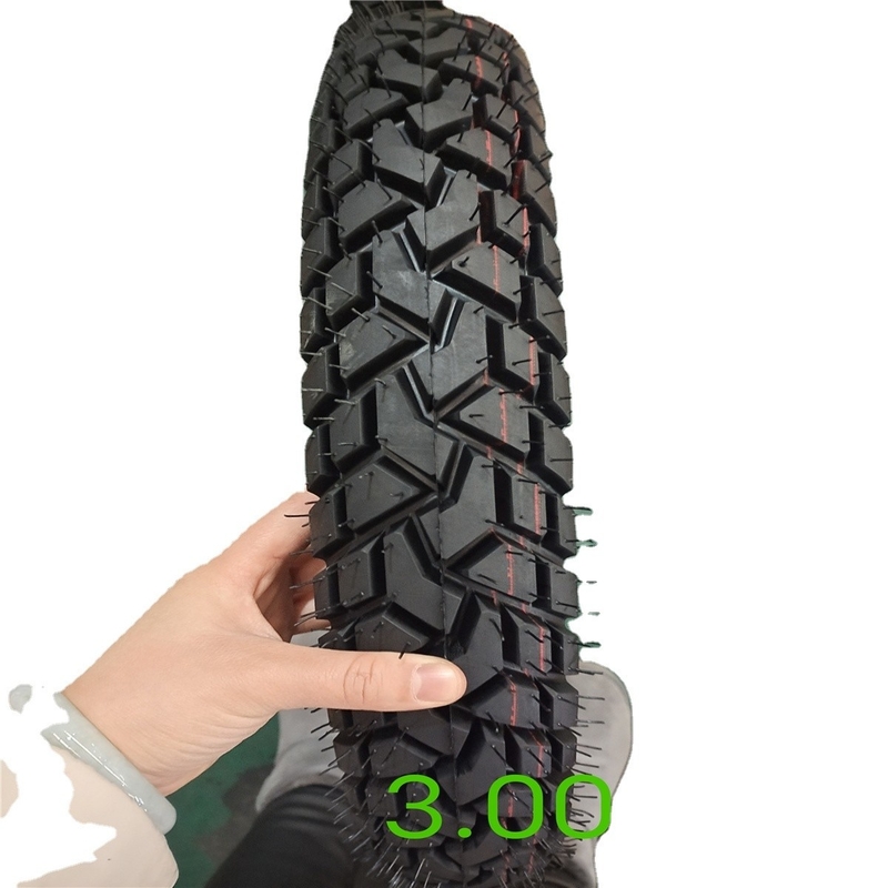 3.00-17 Super Run Motorcycle Tyres with Deep Pattern Design and Durable Tire Casing
