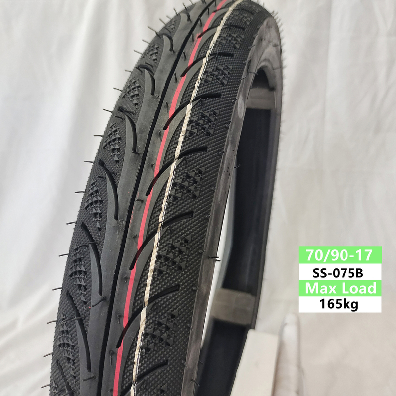 Smooth Riding with 35%-45% Rubber Content Motorcycle Tyres 70/90-17 80/90-17 90/90-17