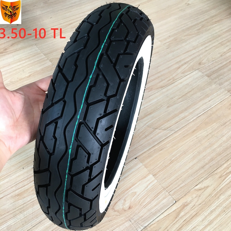 Qingdao Port Loading 350-10 Electric Scooter Tyre for Motorcycle Tubeless Tyre 10 inch