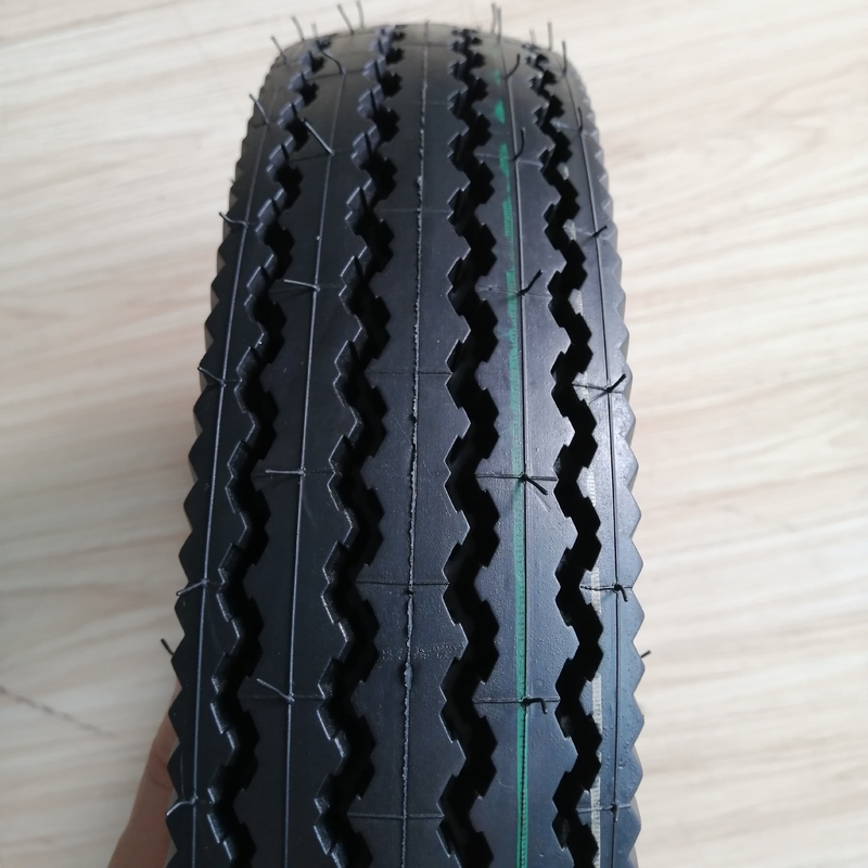 20000 KM Work Life and 5000 pcs per day Production Capacity for 4.00-8 Motorcycle Tyre