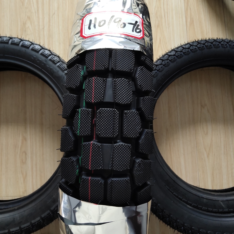 Qingdao Port Loading 110/90-16 Motorcycle Tire with Tensile Strength 10.5 Performance