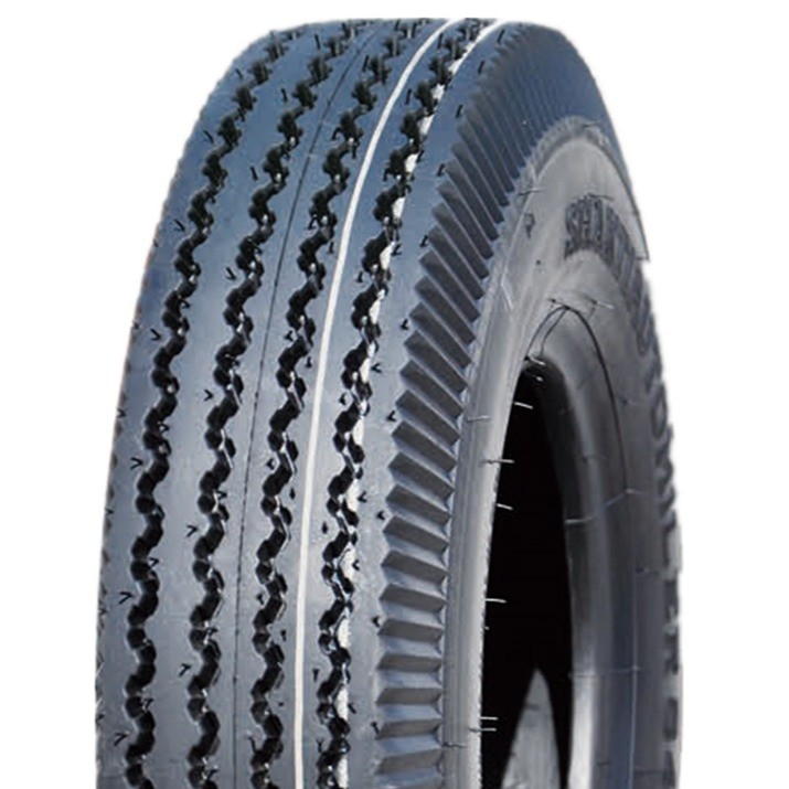 Bajaj Three Wheeler Spares Parts 4.00-8 Tires with 35%-50% Rubber Content